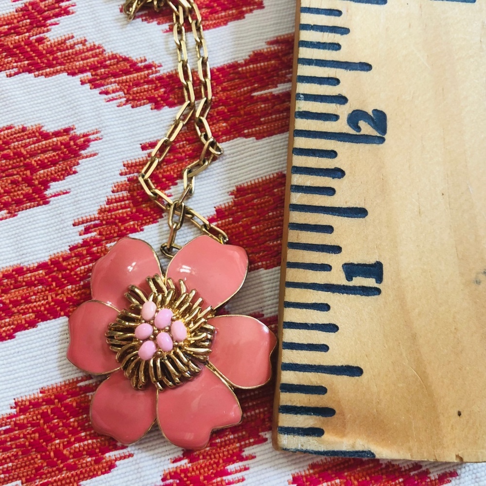 J Crew Floral Necklace - Picture 5 of 6
